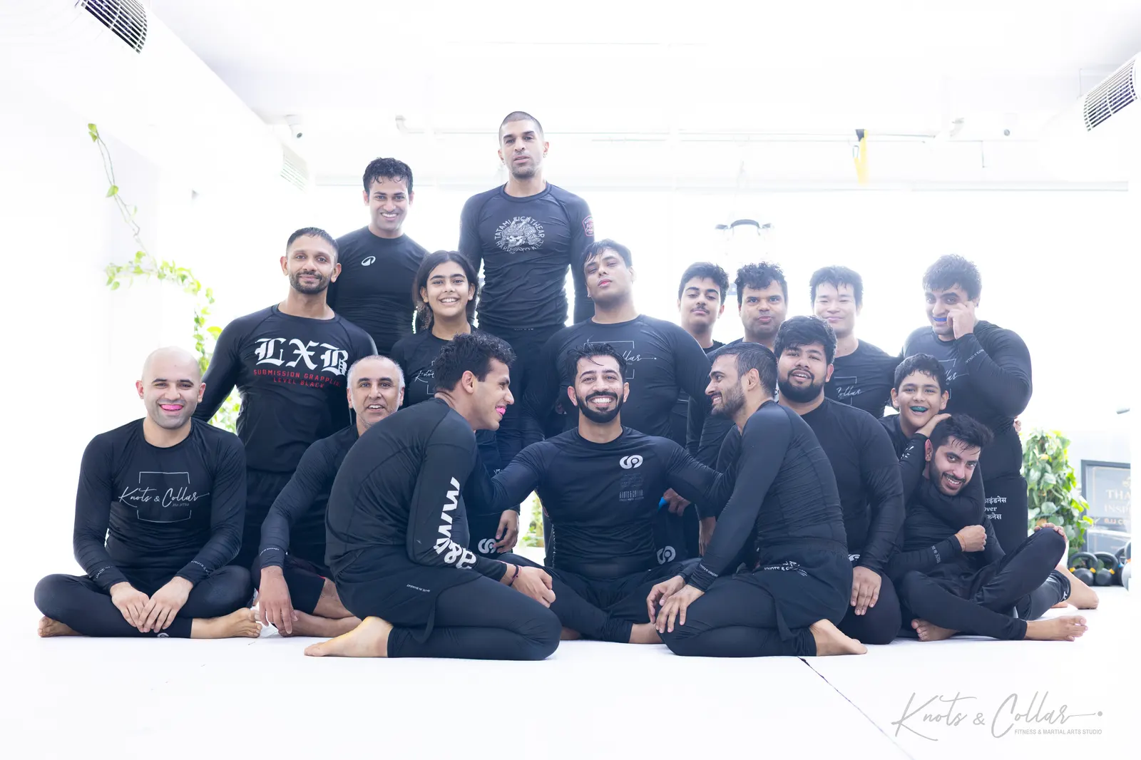 A Brazilian Jiu-Jitsu class at Knots & Collar, Defence Colony, New Delhi