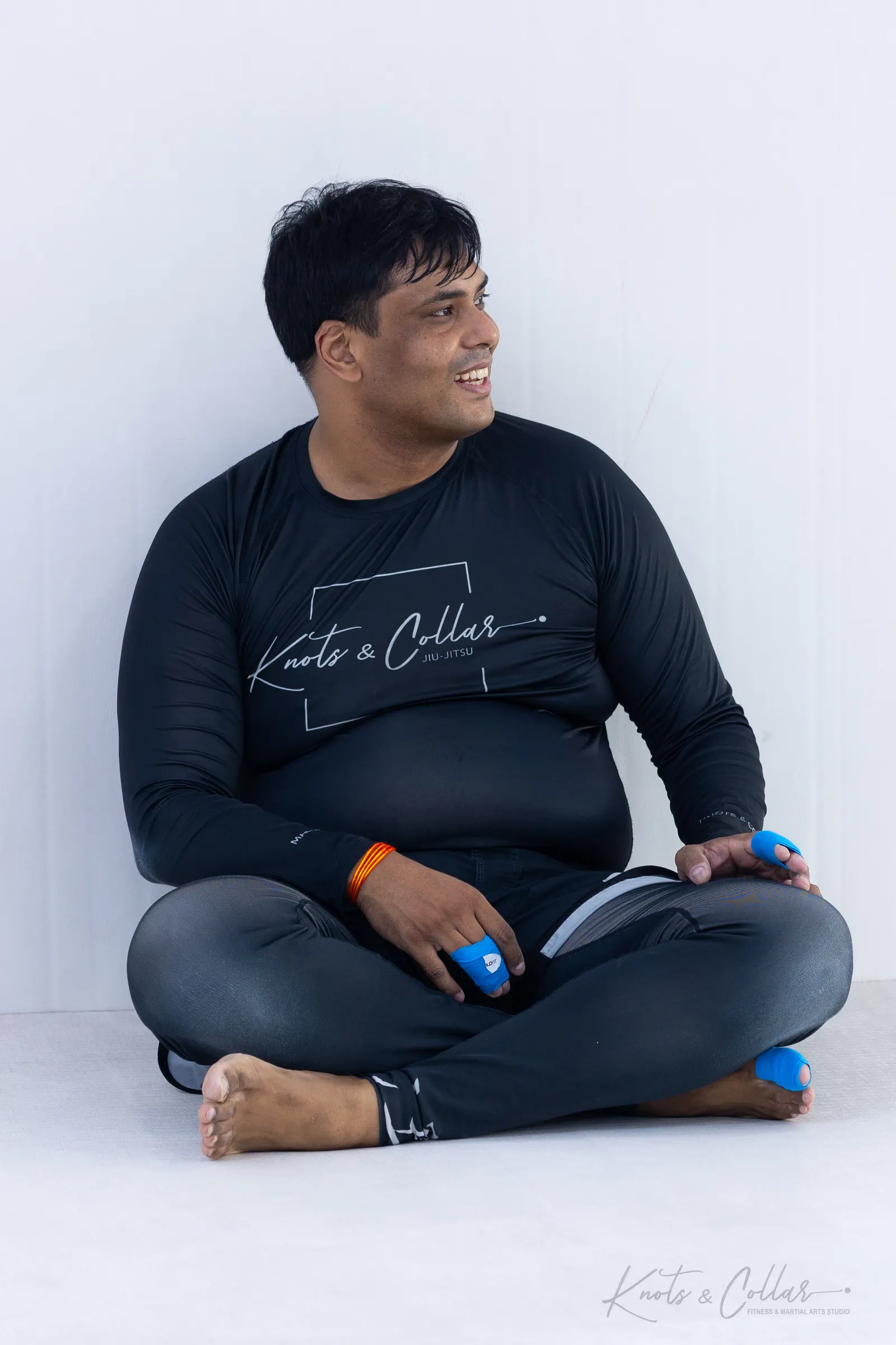 A jiu-jitsu session at Knots & Collar, Defence Colony, New Delhi