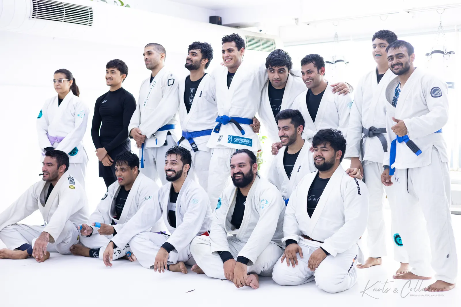 On the mat at Knots & Collar, the Brazilian Jiu-Jitsu studio in Defence Colony, New Delhi