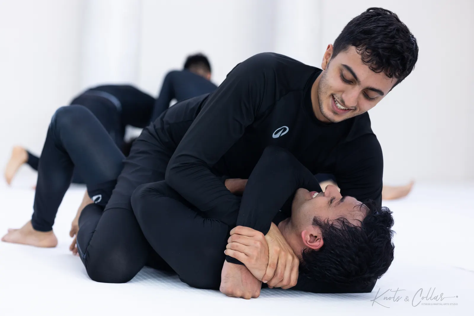 A jiu-jitsu session at Knots & Collar, Defence Colony, New Delhi