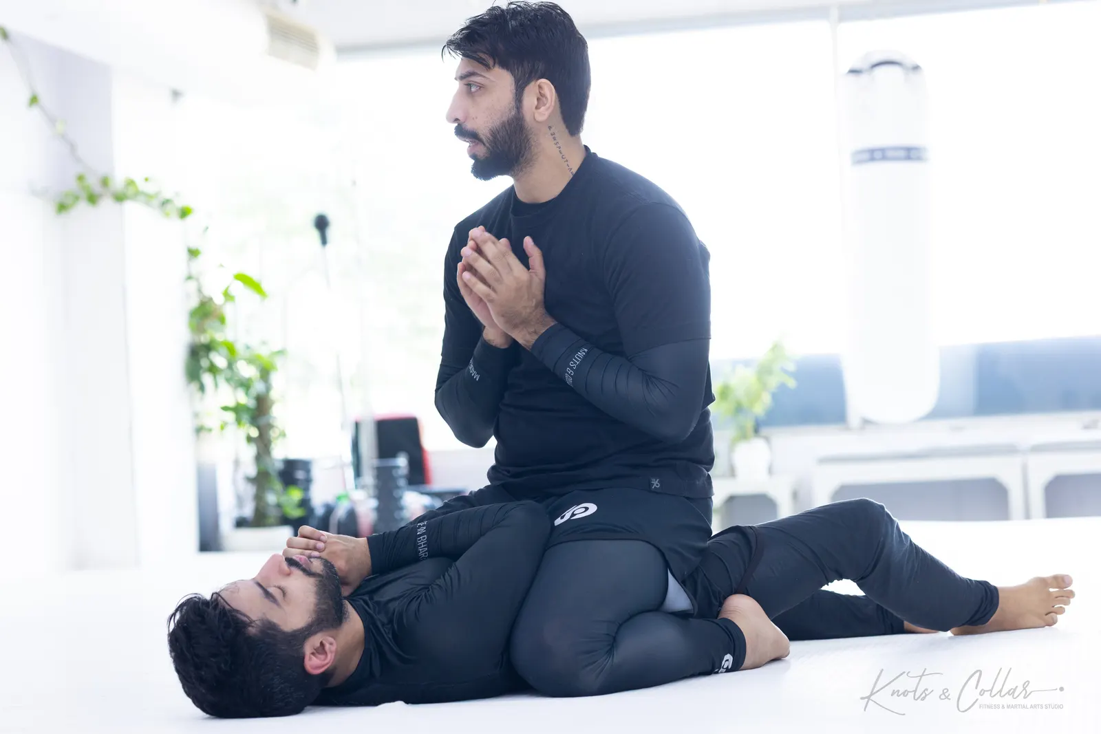 Brazilian Jiu-Jitsu training at Knots & Collar, Defence Colony, New Delhi