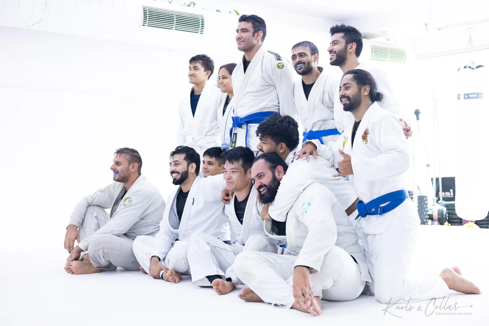 On the mat at Knots & Collar, the Brazilian Jiu-Jitsu studio in Defence Colony, New Delhi