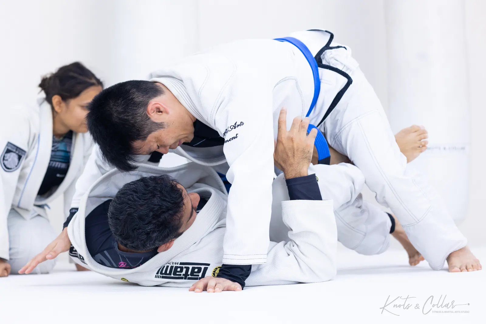 A jiu-jitsu session at Knots & Collar, Defence Colony, New Delhi