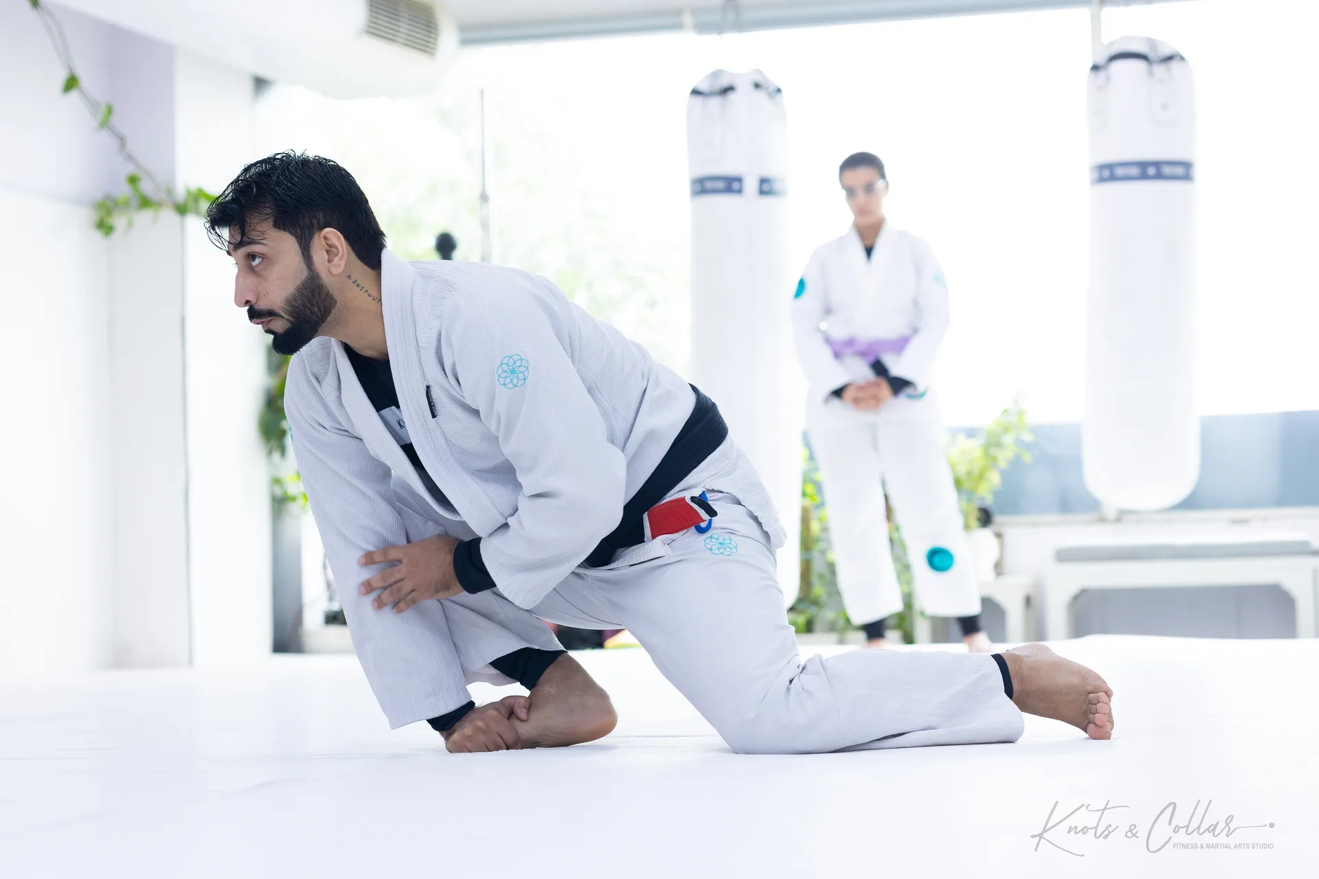 Brazilian Jiu-Jitsu training at Knots & Collar, Defence Colony, New Delhi