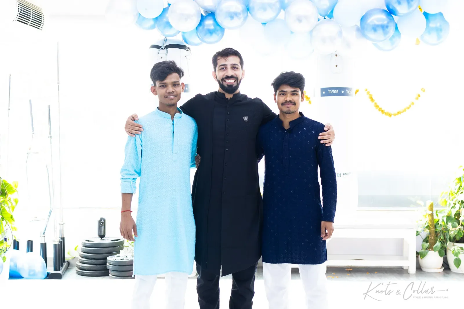 The studio's Diwali celebration at Knots & Collar, Defence Colony, New Delhi, India