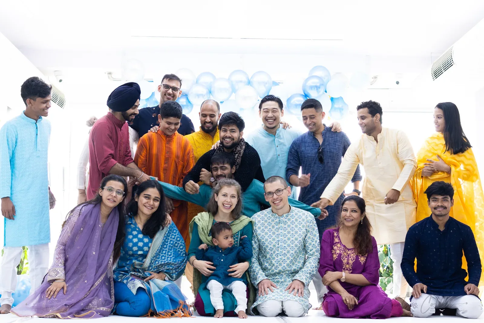 The studio's Diwali celebration at Knots & Collar, Defence Colony, New Delhi, India