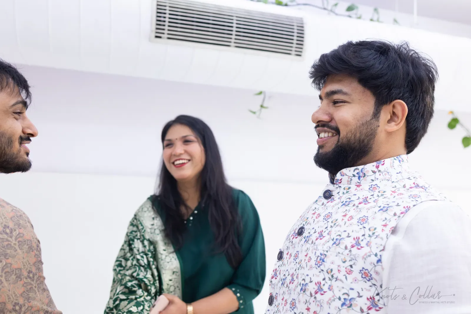 The studio's Diwali celebration at Knots & Collar, Defence Colony, New Delhi, India