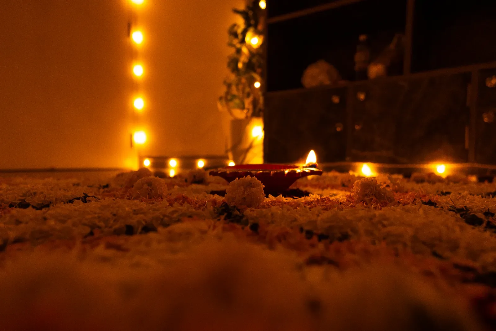 The studio's Diwali celebration at Knots & Collar, Defence Colony, New Delhi, India