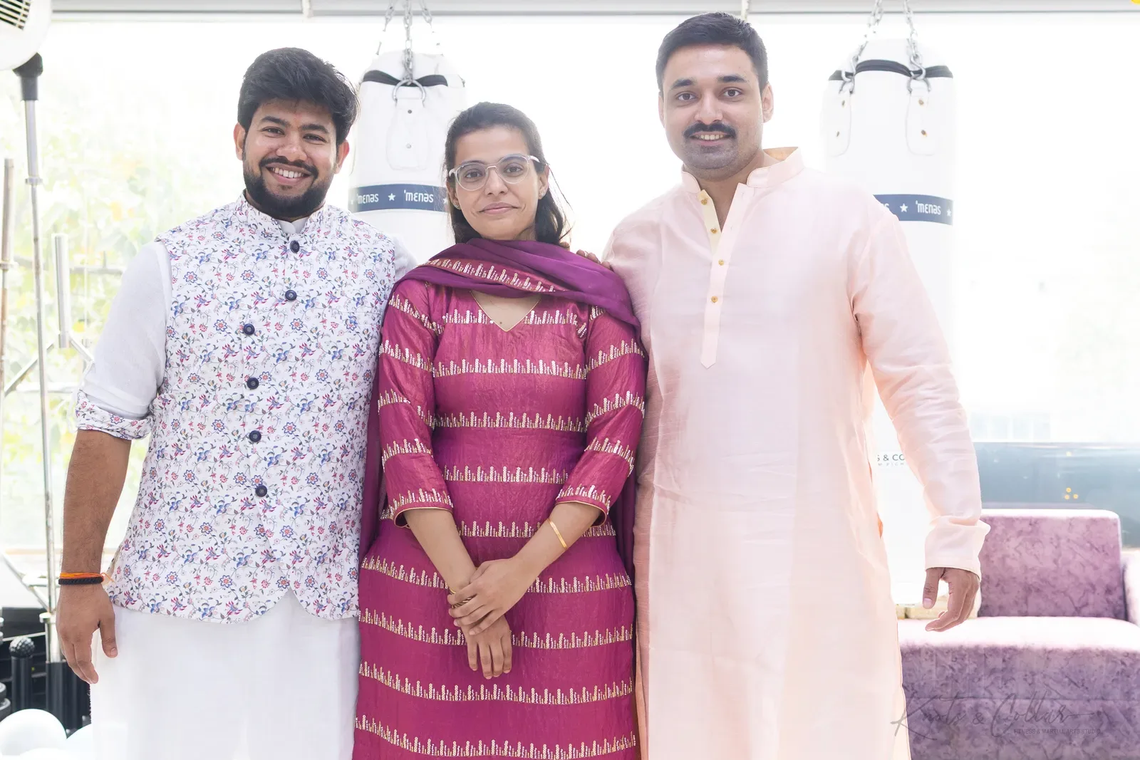 The studio's Diwali celebration at Knots & Collar, Defence Colony, New Delhi, India