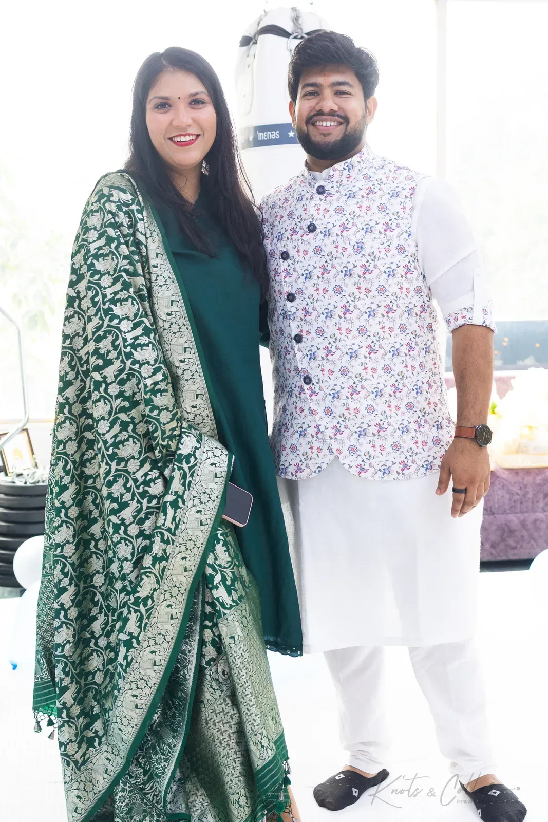 The studio's Diwali celebration at Knots & Collar, Defence Colony, New Delhi, India