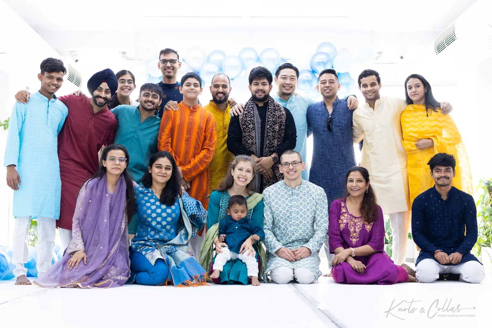 The studio's Diwali celebration at Knots & Collar, Defence Colony, New Delhi, India