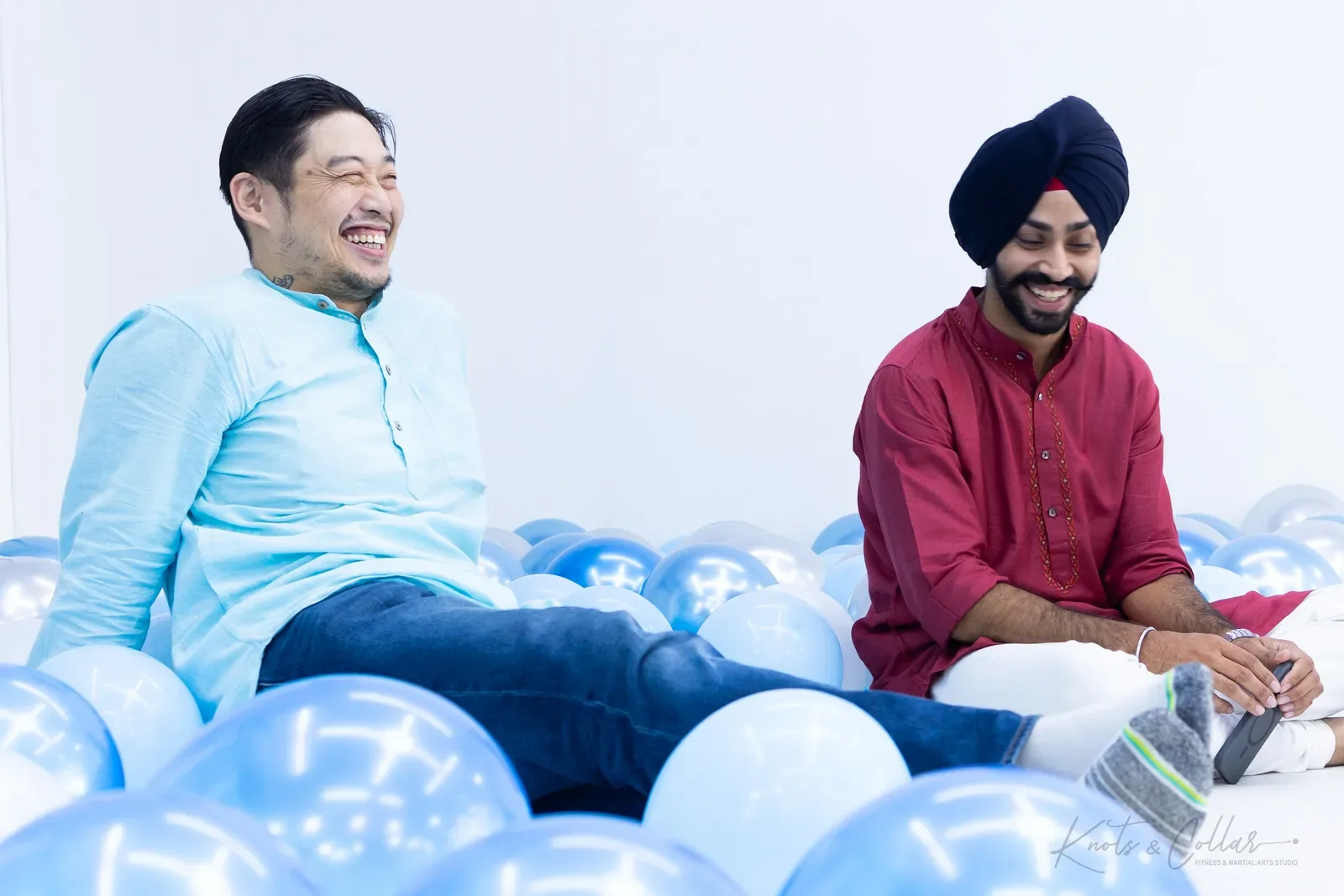 The studio's Diwali celebration at Knots & Collar, Defence Colony, New Delhi, India