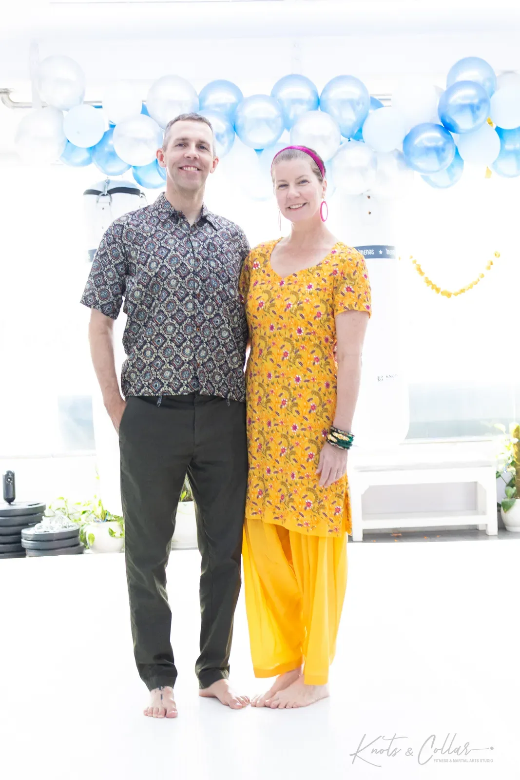 The studio's Diwali celebration at Knots & Collar, Defence Colony, New Delhi, India