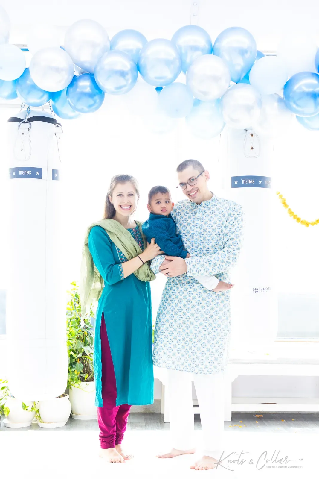 The studio's Diwali celebration at Knots & Collar, Defence Colony, New Delhi, India