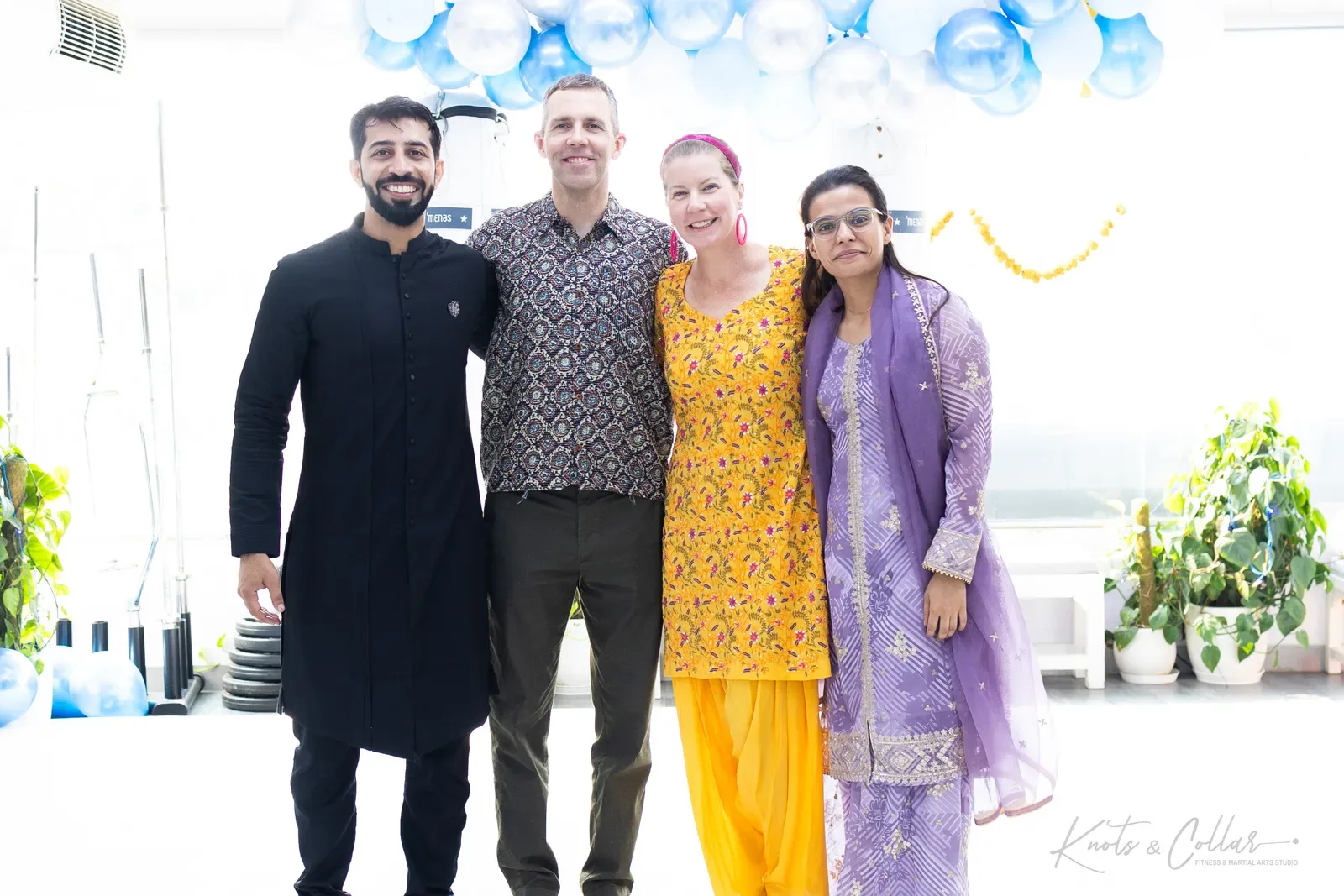 The studio's Diwali celebration at Knots & Collar, Defence Colony, New Delhi, India