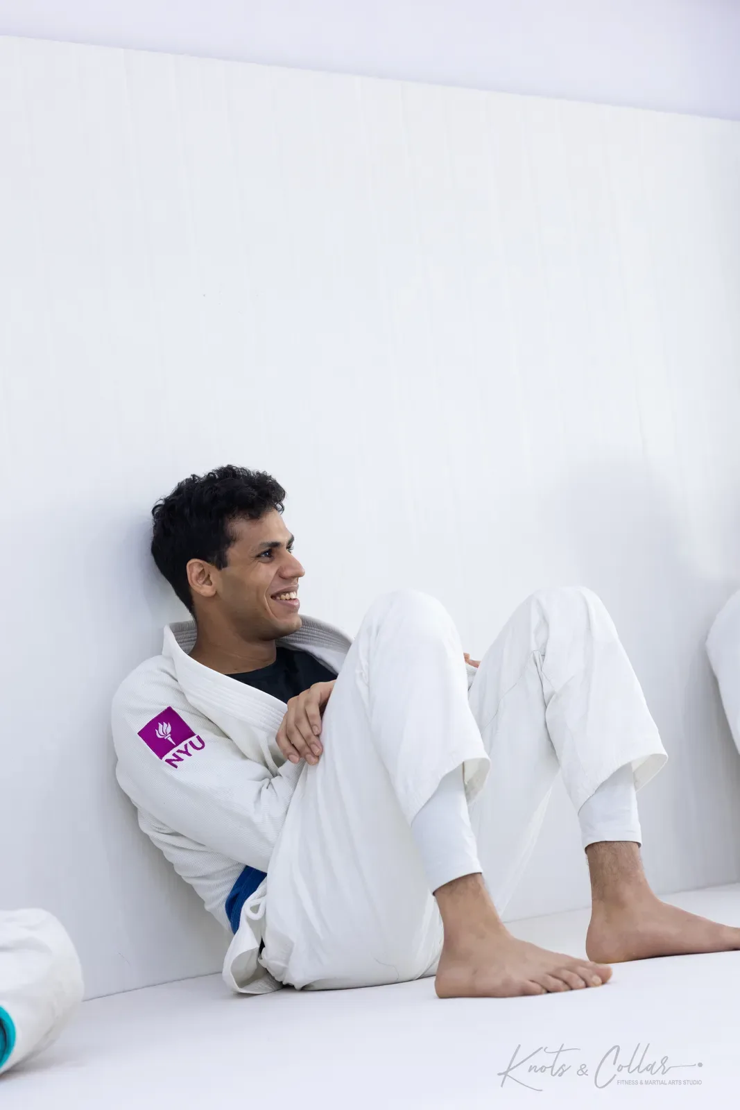 Gi grappling practice at Knots & Collar, Defence Colony, New Delhi, India