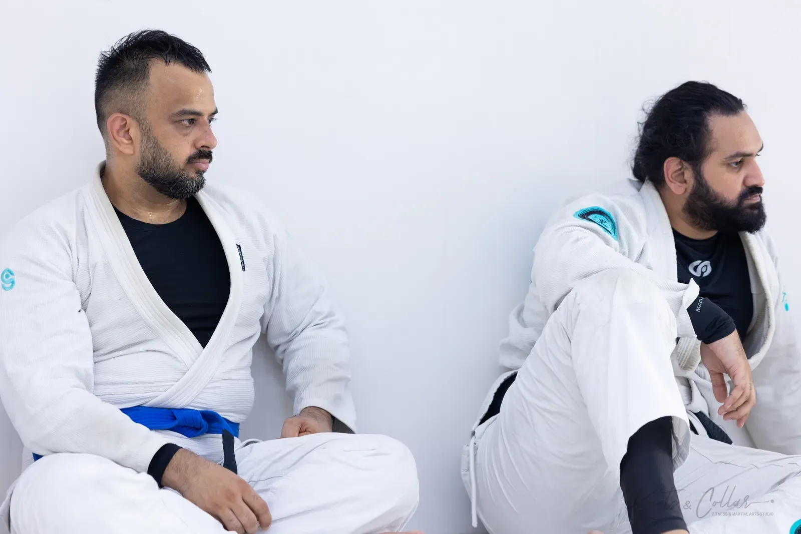 Rolling in the gi at Knots & Collar, Defence Colony, New Delhi, India