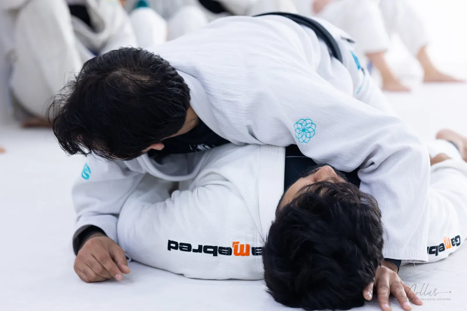 Rolling in the gi at Knots & Collar, Defence Colony, New Delhi, India