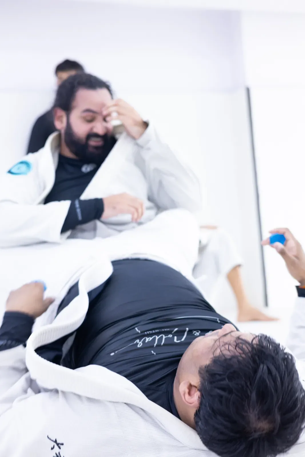 Gi grappling practice at Knots & Collar, Defence Colony, New Delhi, India