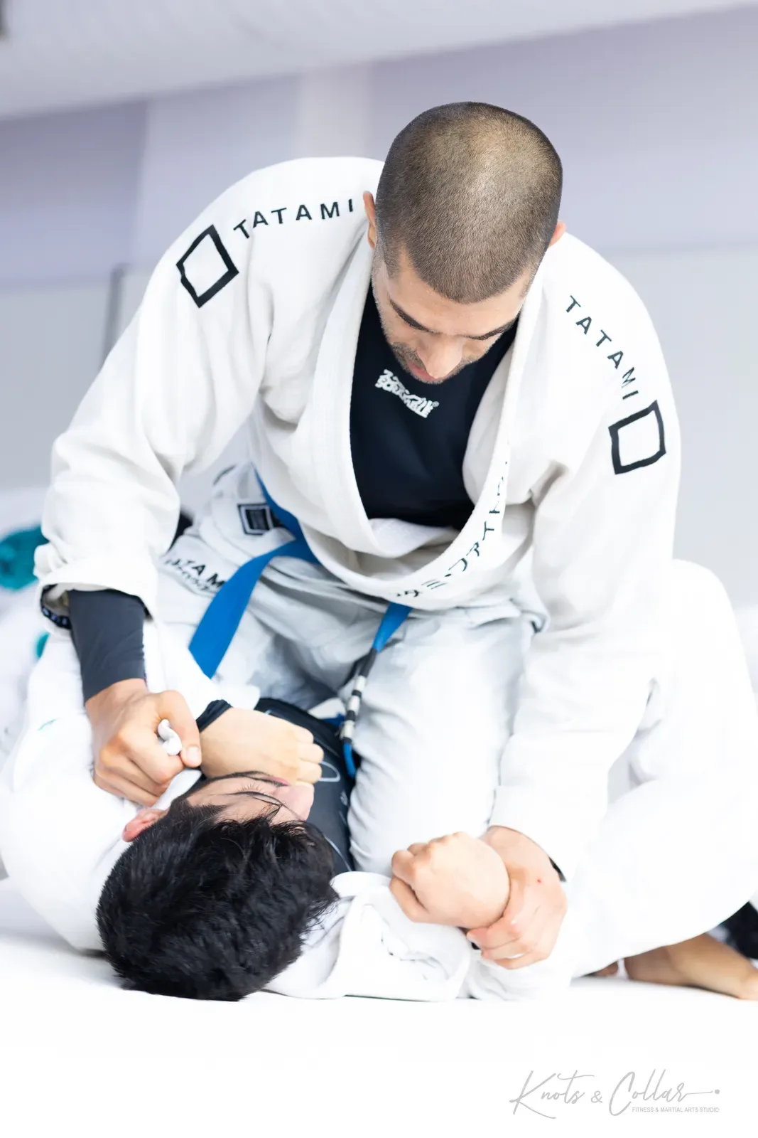 Gi Brazilian Jiu-Jitsu training at Knots & Collar, Defence Colony, New Delhi, India