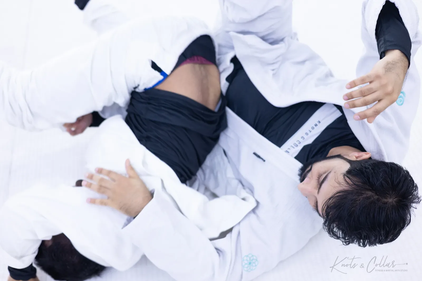 A gi jiu-jitsu class at Knots & Collar, Defence Colony, New Delhi, India