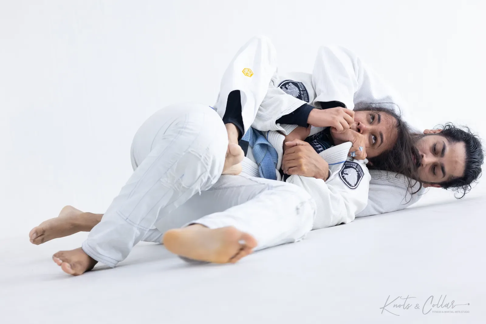 Gi Brazilian Jiu-Jitsu training at Knots & Collar, Defence Colony, New Delhi, India