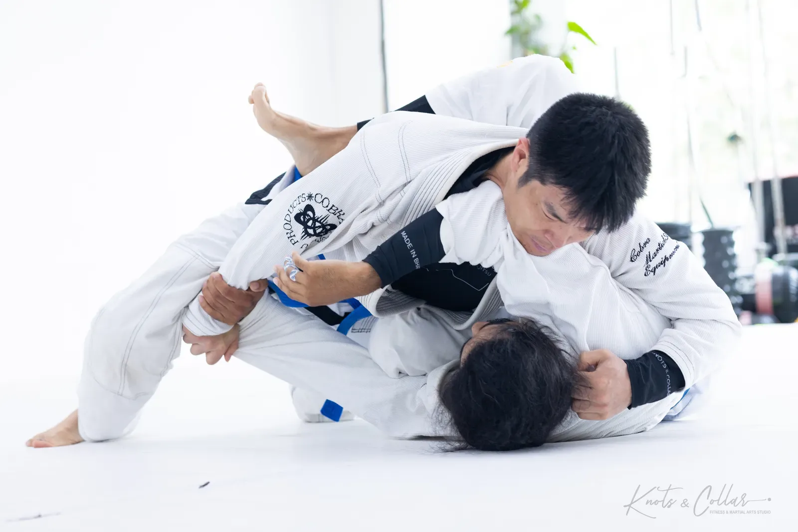 Gi Brazilian Jiu-Jitsu training at Knots & Collar, Defence Colony, New Delhi, India