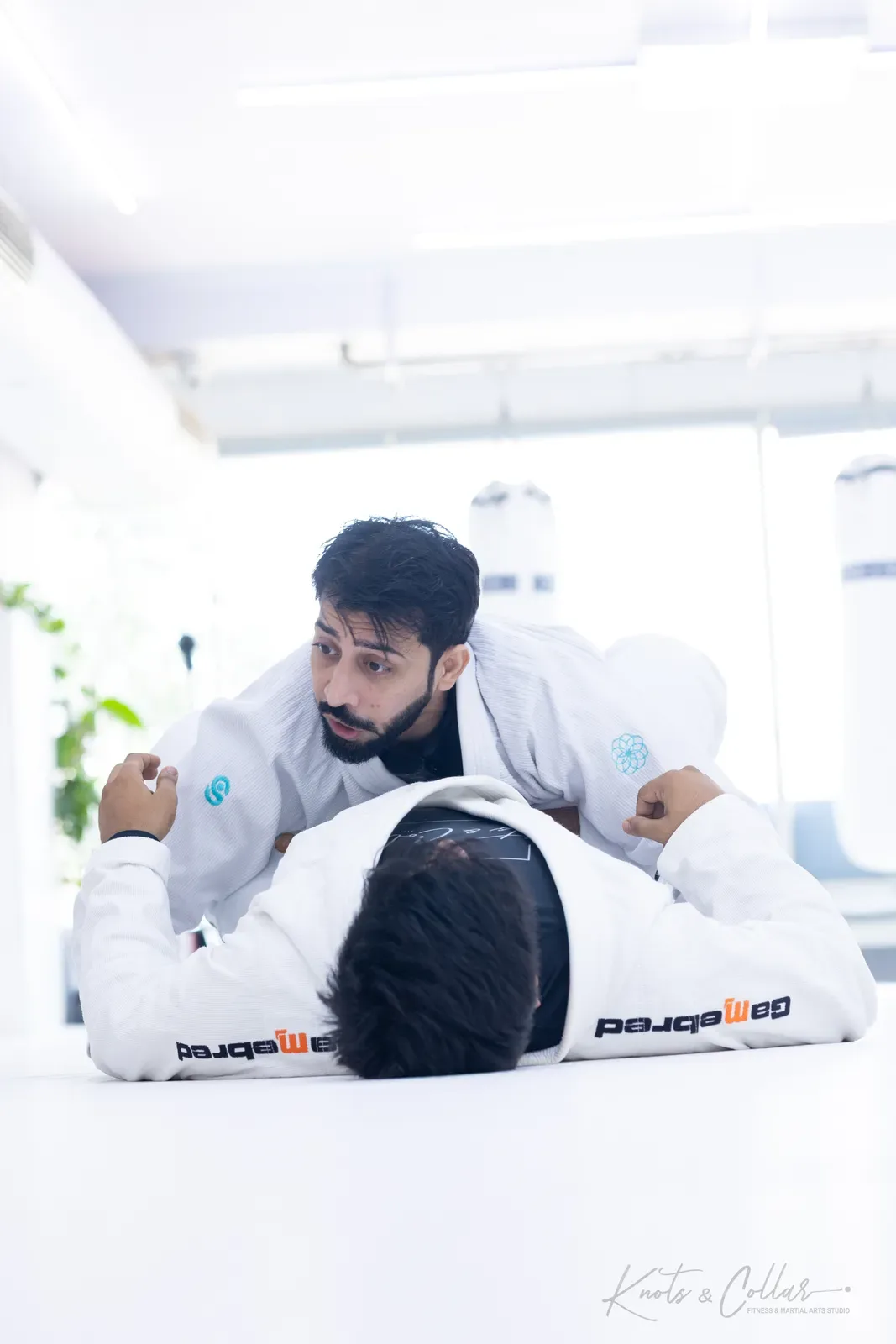 A gi jiu-jitsu class at Knots & Collar, Defence Colony, New Delhi, India