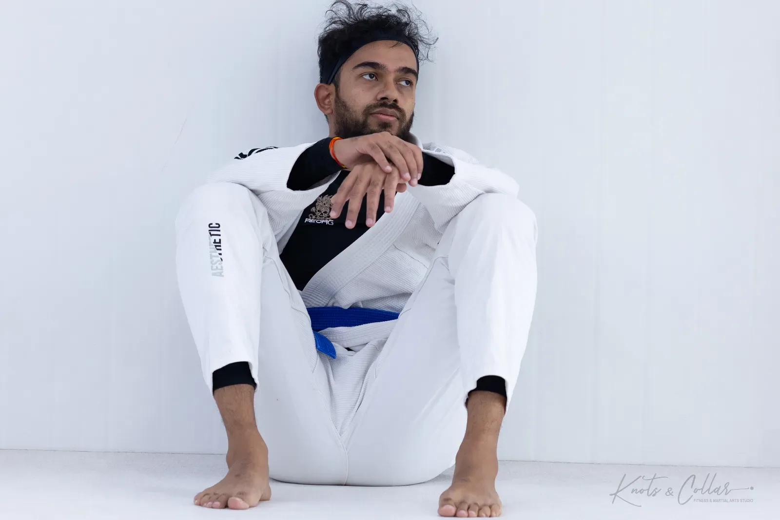 Gi Brazilian Jiu-Jitsu training at Knots & Collar, Defence Colony, New Delhi, India