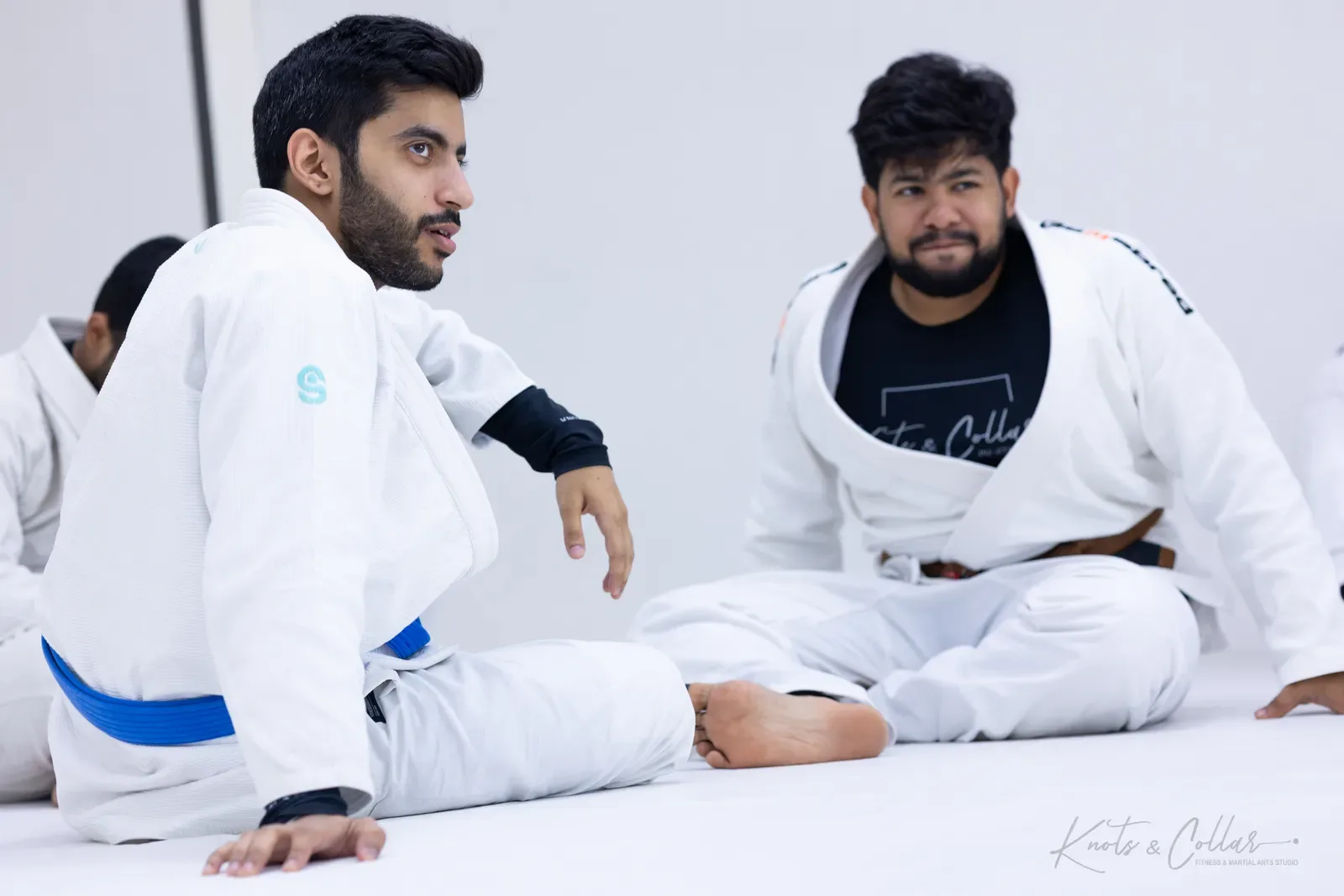 A gi jiu-jitsu class at Knots & Collar, Defence Colony, New Delhi, India