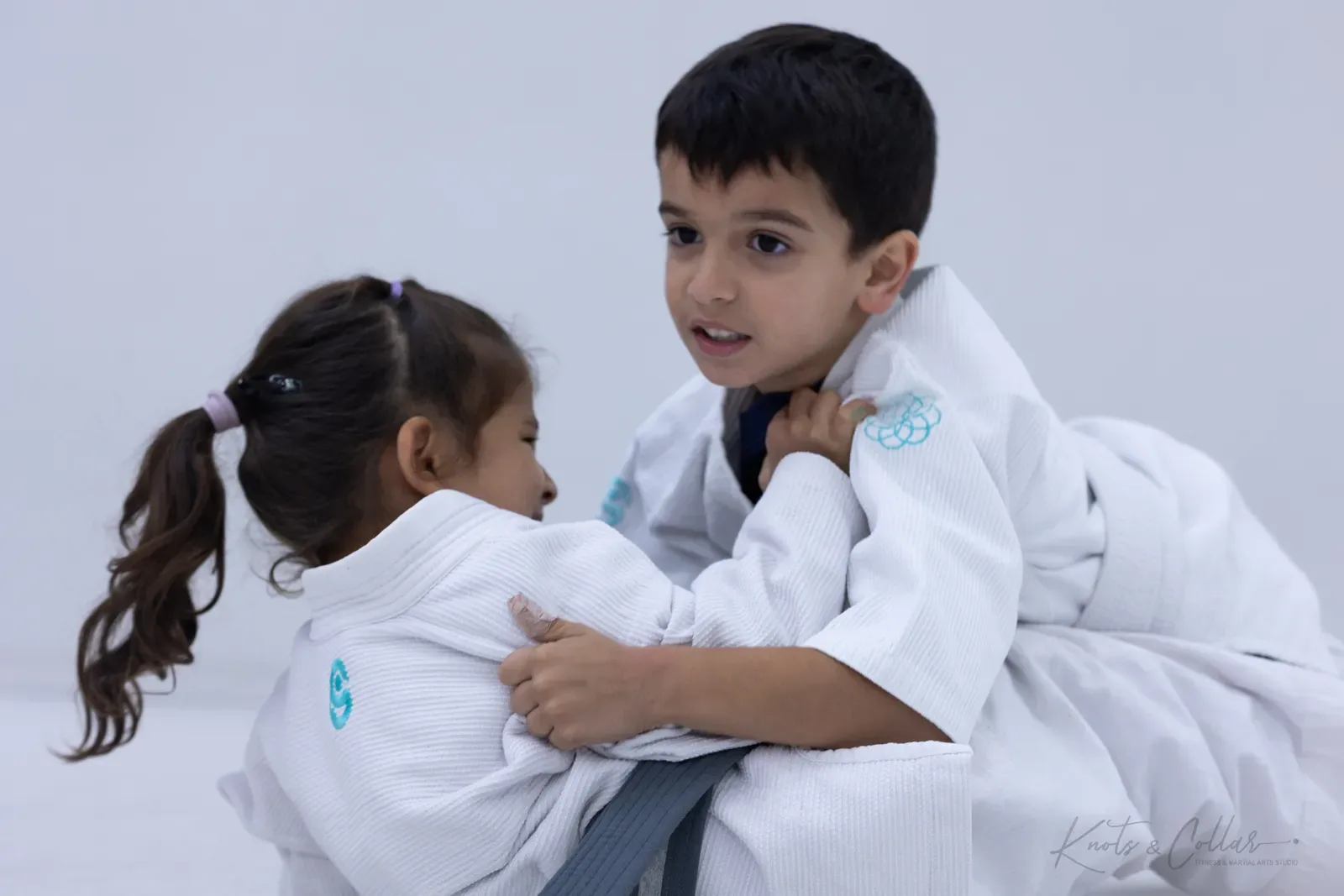 Gi grappling practice at Knots & Collar, Defence Colony, New Delhi, India