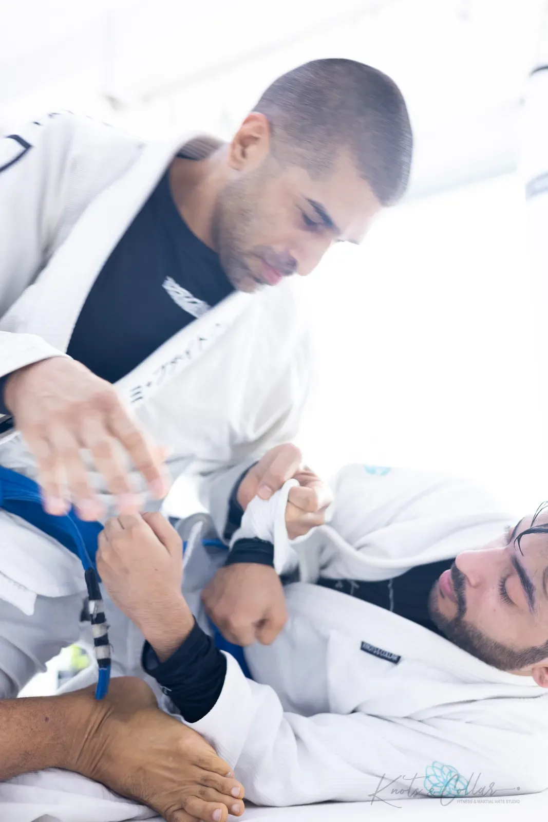 Gi Brazilian Jiu-Jitsu training at Knots & Collar, Defence Colony, New Delhi, India