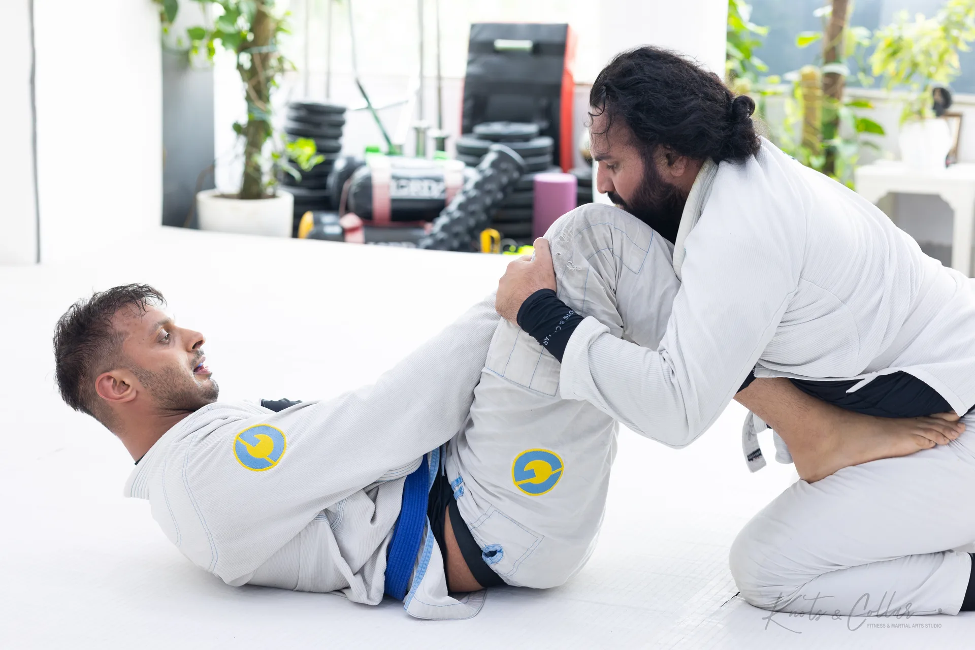 Brazilian Jiu-Jitsu at Knots & Collar, a jiu-jitsu studio in Defence Colony, New Delhi