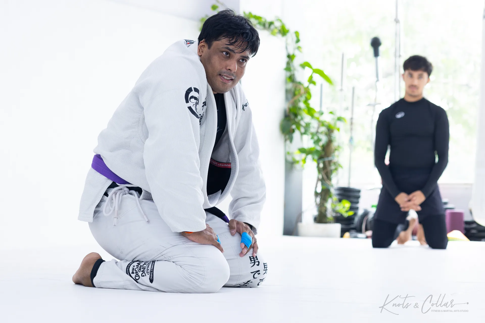 Brazilian Jiu-Jitsu training at Knots & Collar, Defence Colony, New Delhi