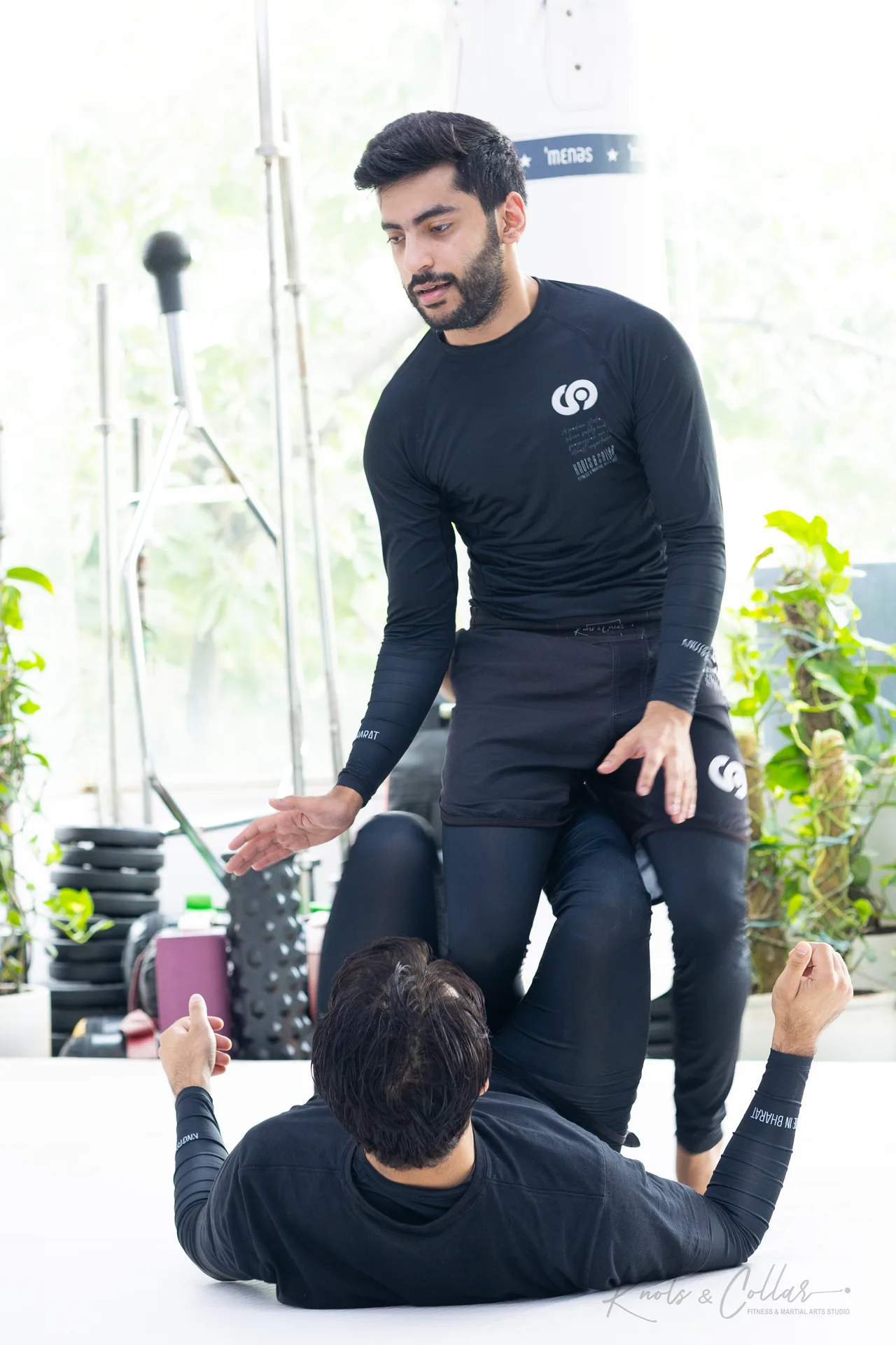 Brazilian Jiu-Jitsu at Knots & Collar, a jiu-jitsu studio in Defence Colony, New Delhi