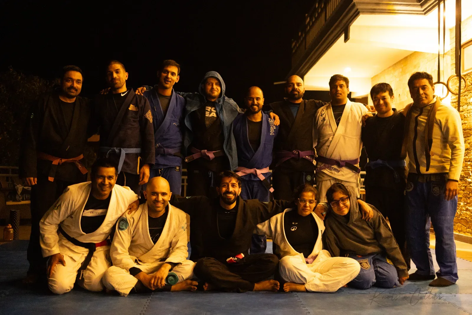A KC Manthan gathering at Knots & Collar, Defence Colony, New Delhi, India