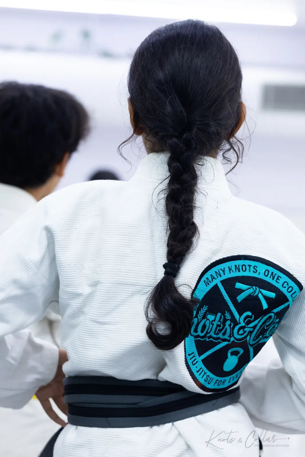 Children training Brazilian Jiu-Jitsu at Knots & Collar, Defence Colony, New Delhi, India