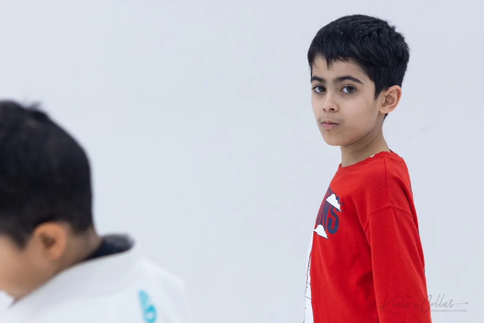 Kids' Brazilian Jiu-Jitsu class at Knots & Collar, Defence Colony, New Delhi, India