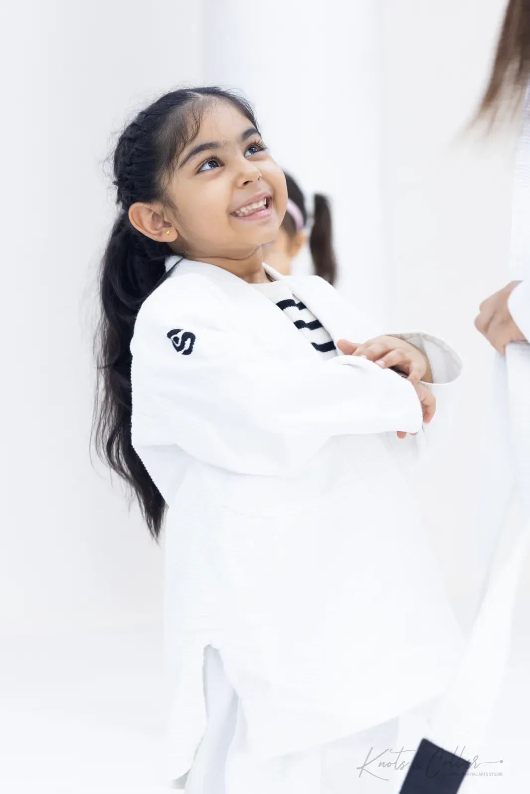 Children training Brazilian Jiu-Jitsu at Knots & Collar, Defence Colony, New Delhi, India