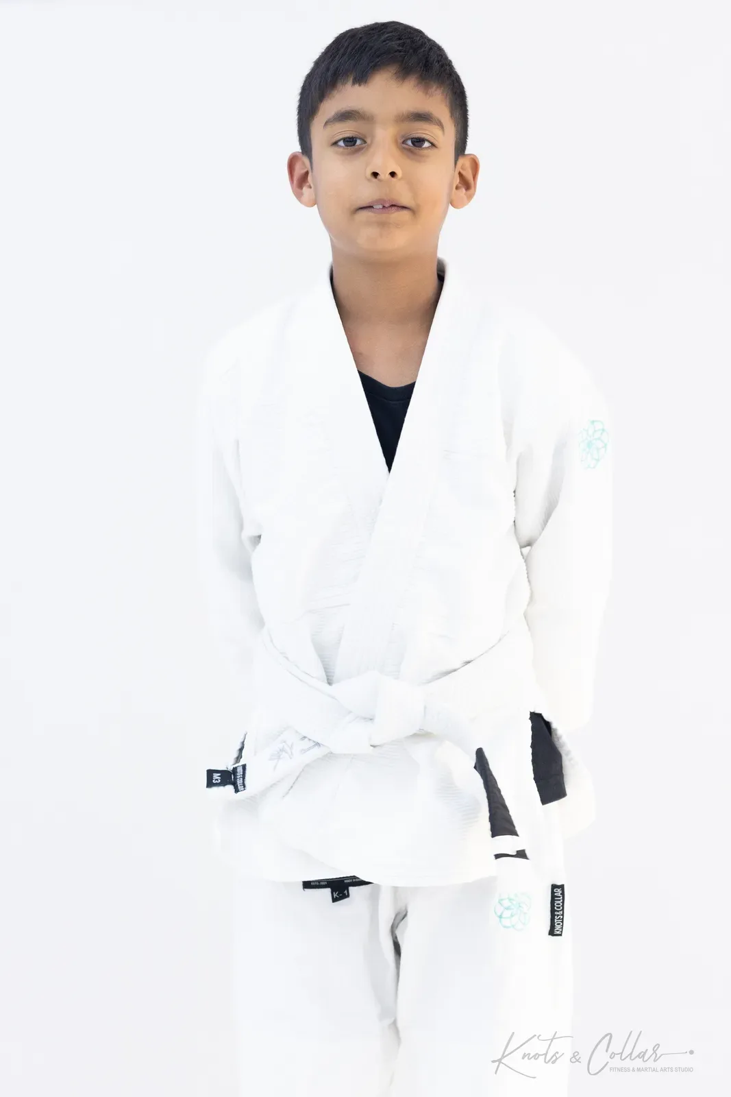 Kids' Brazilian Jiu-Jitsu class at Knots & Collar, Defence Colony, New Delhi, India
