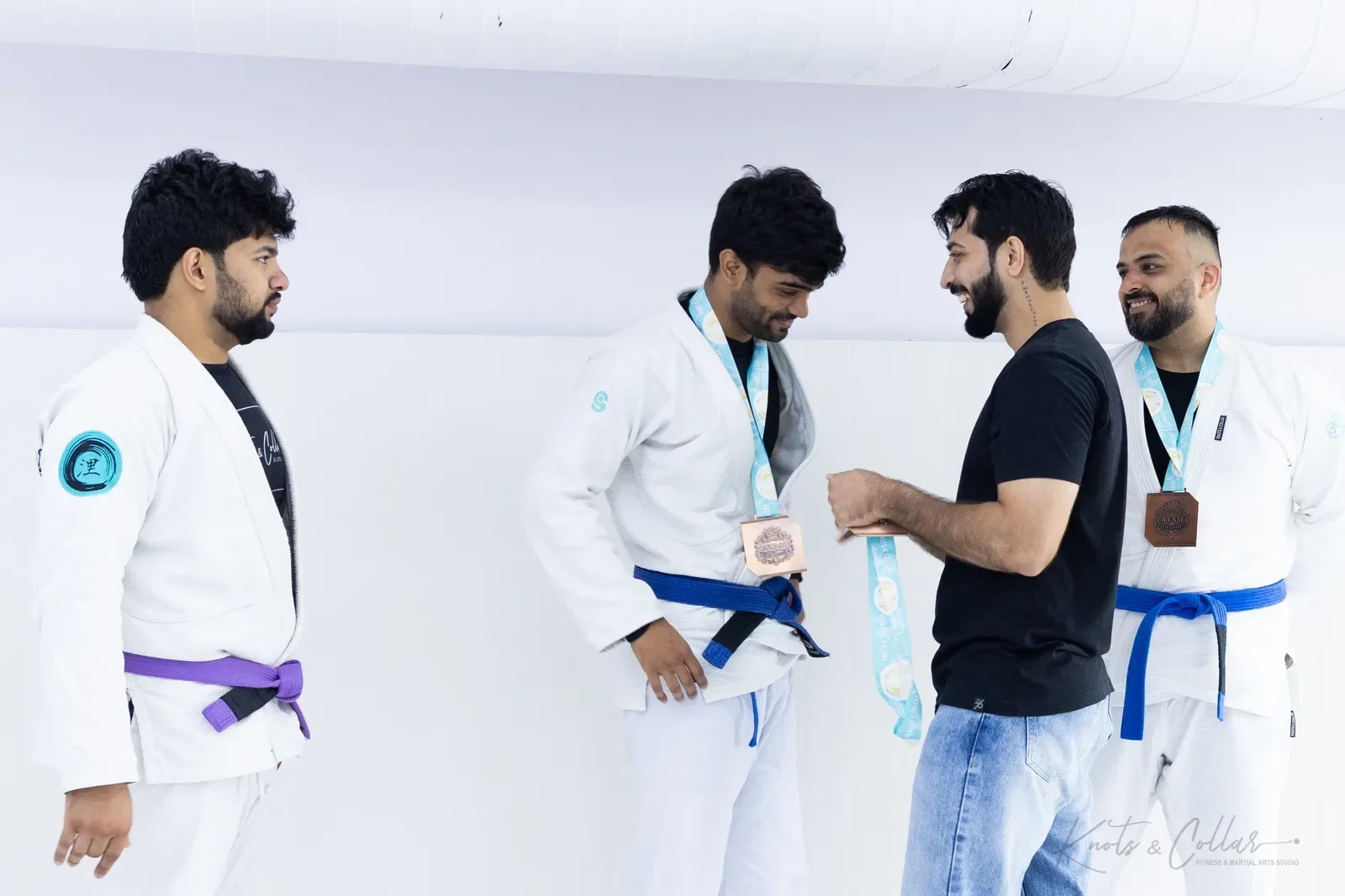 King of the Tatami — Adults, July 2025: a Brazilian Jiu-Jitsu competition at Knots & Collar, Defence Colony, New Delhi, India