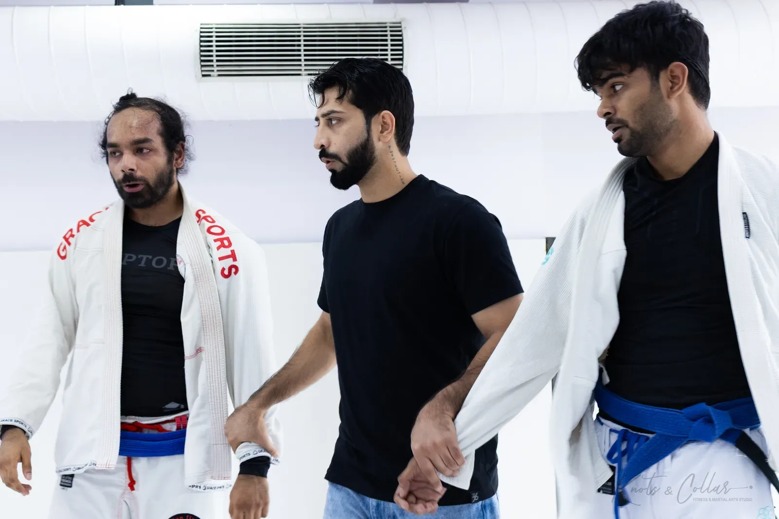 Adults competing at King of the Tatami (July 2025) at Knots & Collar, Defence Colony, New Delhi, India