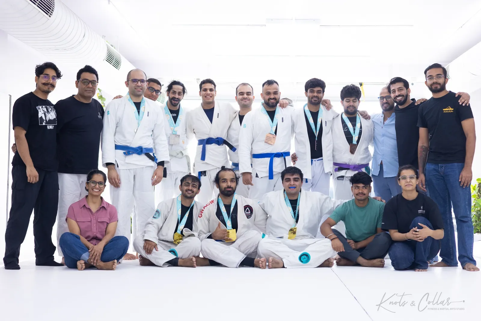 King of the Tatami — Adults, July 2025: a Brazilian Jiu-Jitsu competition at Knots & Collar, Defence Colony, New Delhi, India
