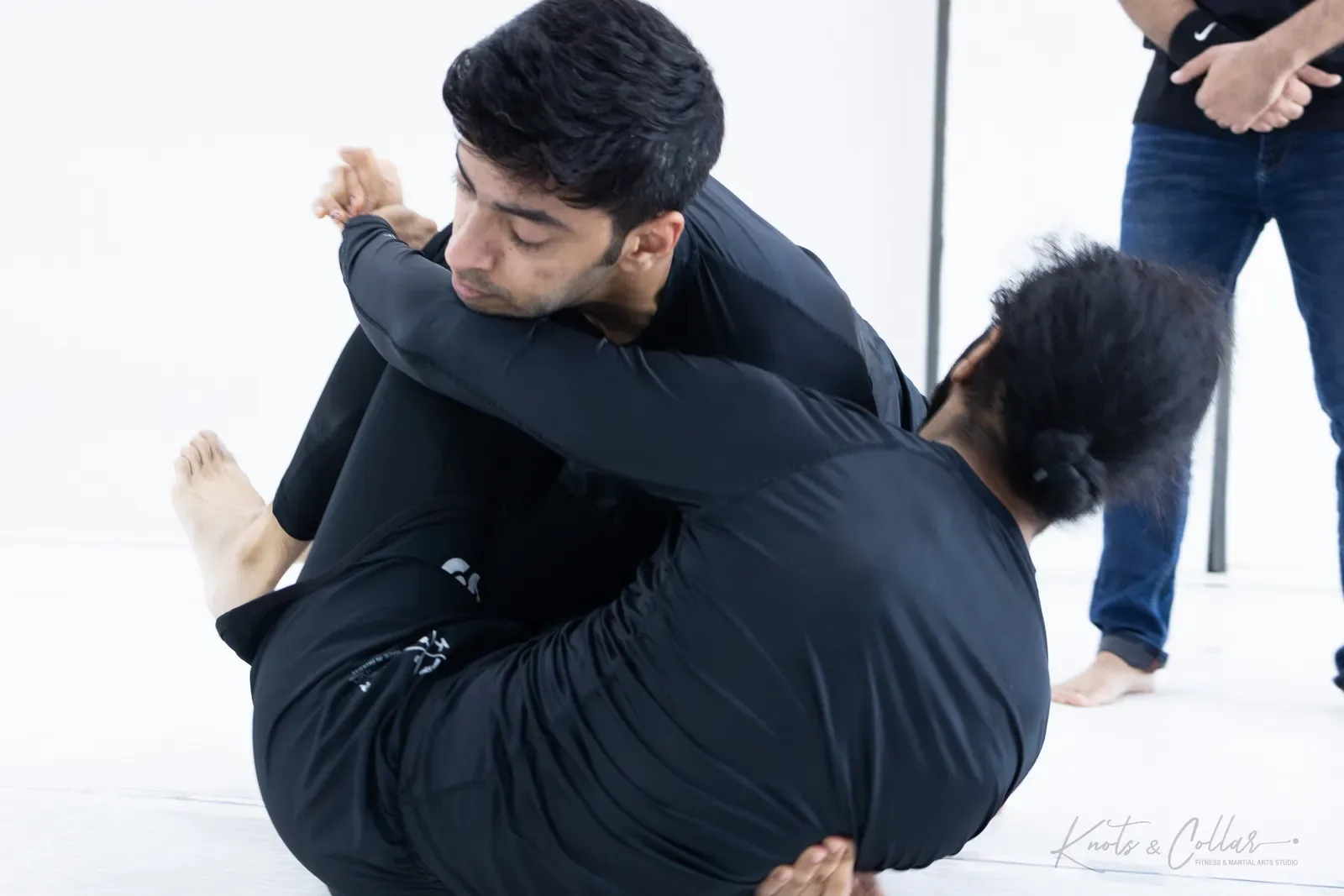 Adults competing at King of the Tatami (October 2024) at Knots & Collar, Defence Colony, New Delhi, India