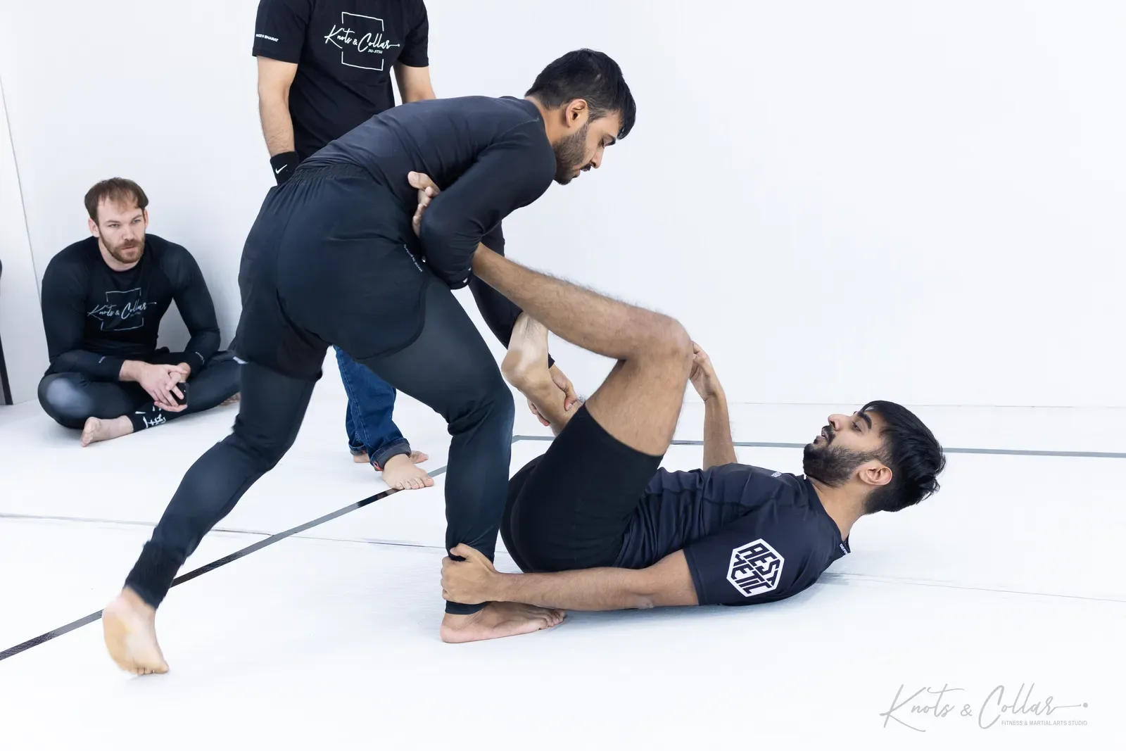 Adults competing at King of the Tatami (October 2024) at Knots & Collar, Defence Colony, New Delhi, India