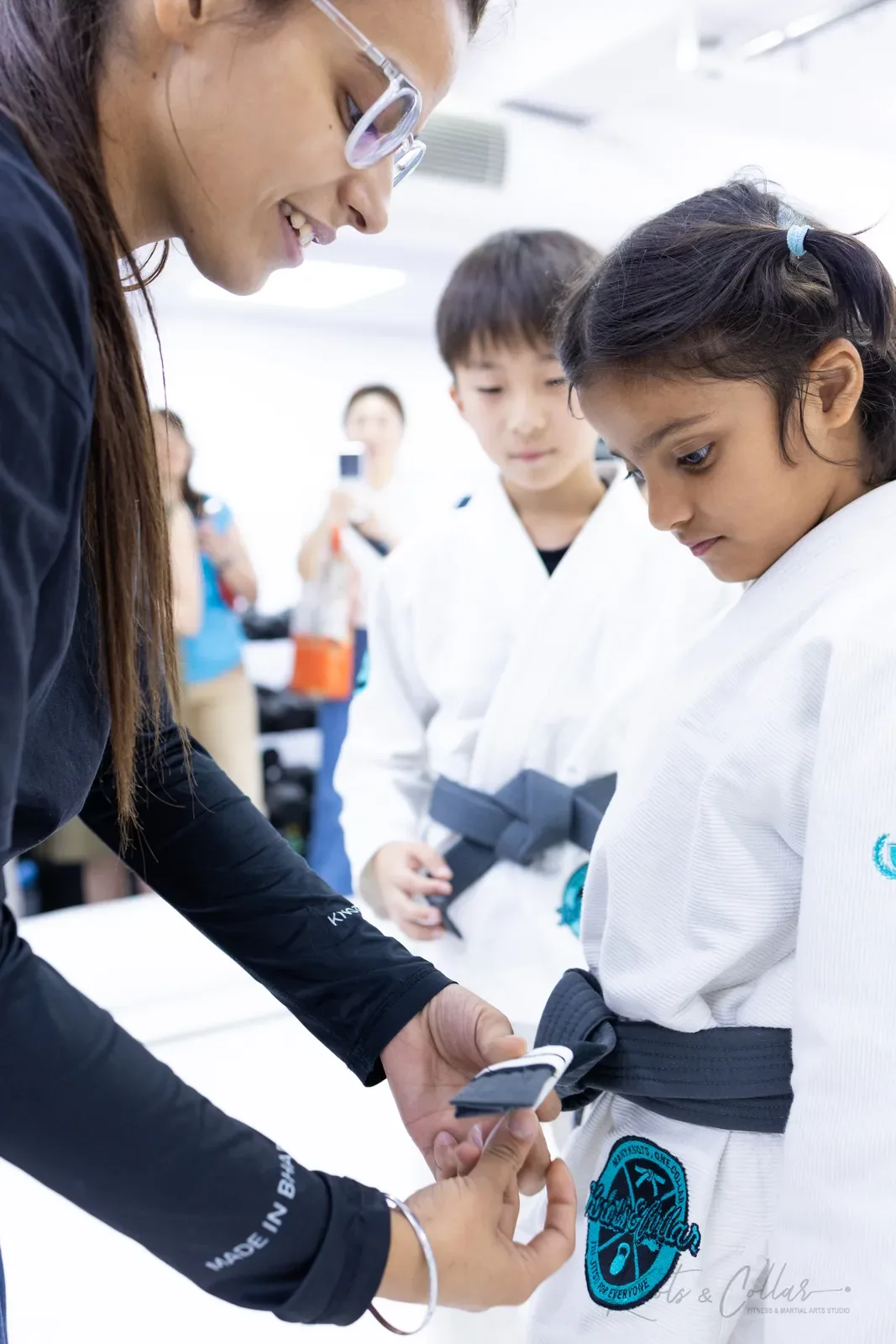 King of the Tatami — Kids, April 2025: a Brazilian Jiu-Jitsu competition at Knots & Collar, Defence Colony, New Delhi, India