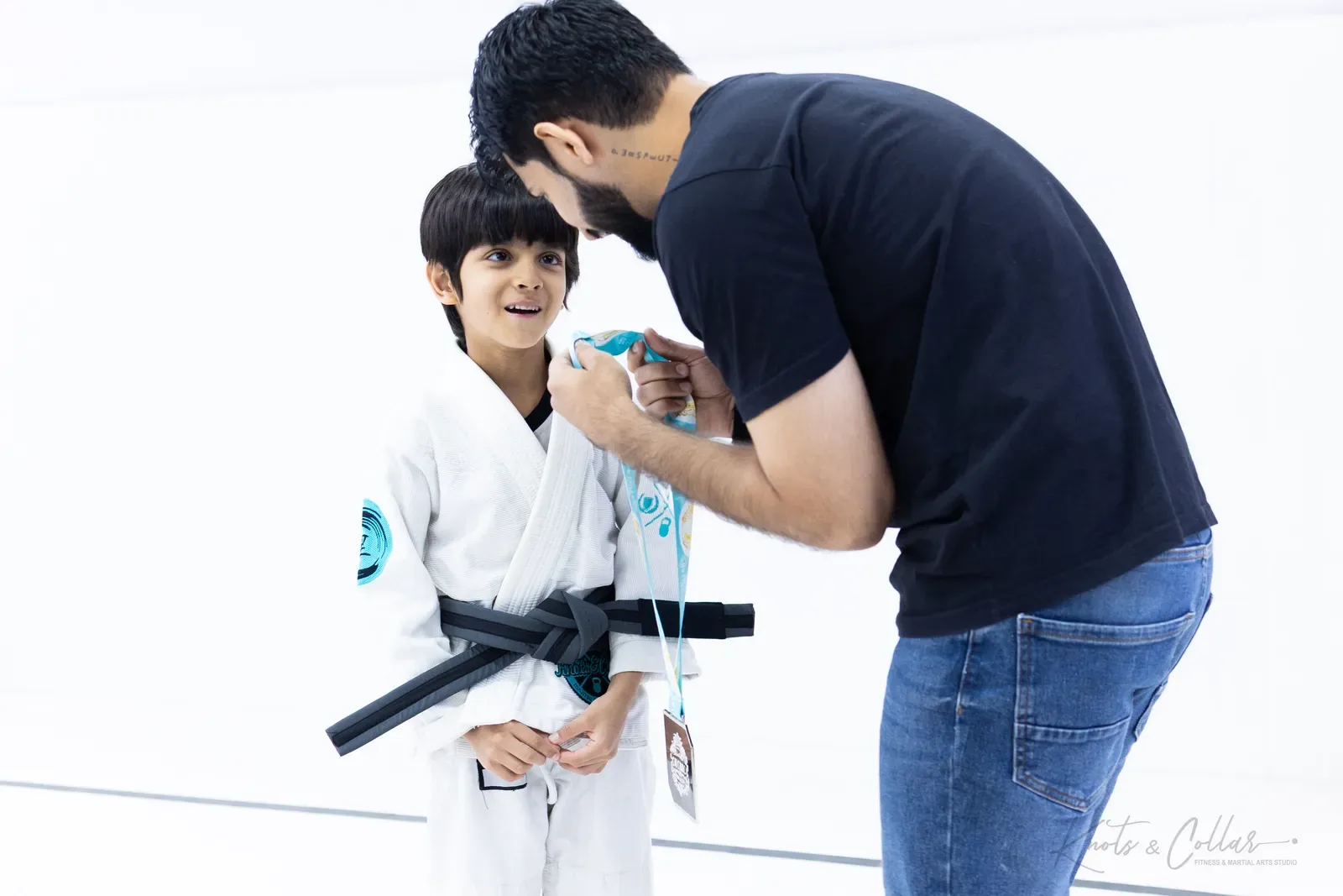 King of the Tatami — Kids, April 2025: a Brazilian Jiu-Jitsu competition at Knots & Collar, Defence Colony, New Delhi, India