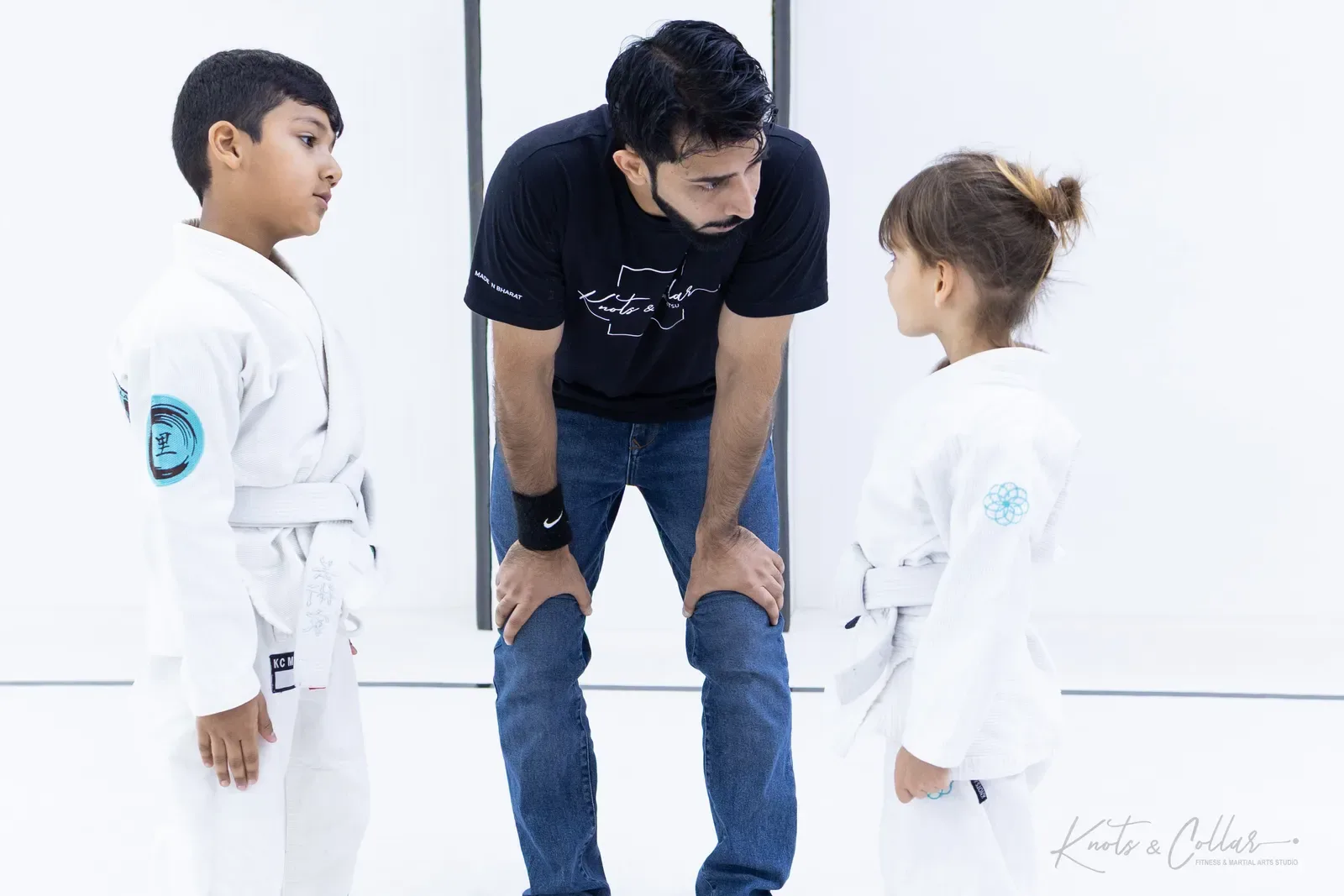 King of the Tatami — Kids, April 2025: a Brazilian Jiu-Jitsu competition at Knots & Collar, Defence Colony, New Delhi, India
