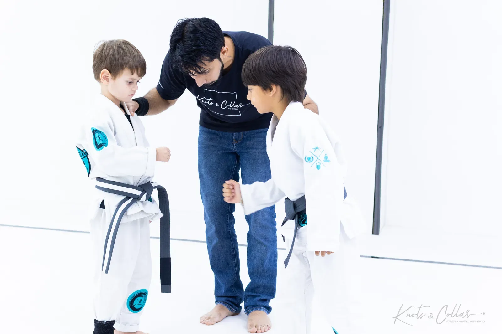 King of the Tatami — Kids, April 2025: a Brazilian Jiu-Jitsu competition at Knots & Collar, Defence Colony, New Delhi, India