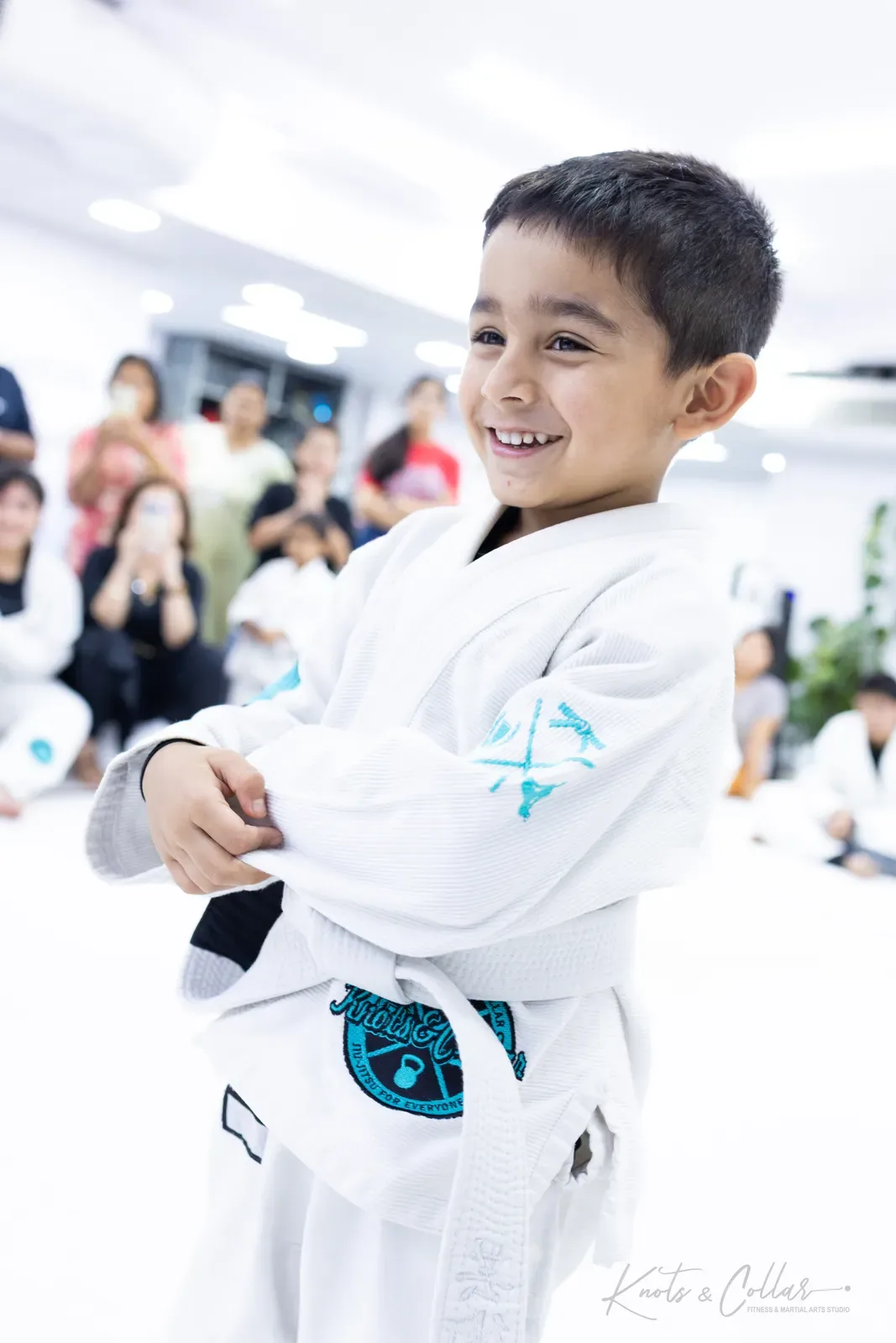 King of the Tatami — Kids, April 2025: a Brazilian Jiu-Jitsu competition at Knots & Collar, Defence Colony, New Delhi, India